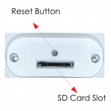 Provision-ISR caméra IP en forme de tourelle, série Eye-Sight, de 4 MP, avec IR de 20M et objectif fixe de 2.8 mm – grise