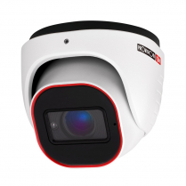 Provision-ISR 8MP Turret Eye-Sight IP MVF 2.8-12mm Lens w/ 40M IR Camera – White