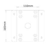 Provision-ISR Internal Corner Bracket For IP PTZ Series