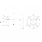 Provision-ISR Ceiling Pendant Mount Bracket for PTZ