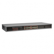 ProCam 16 Port 10/1000 Mb/s POE + 2 Uplink
