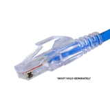 Simply45® Cat5e Unshielded Pass-Through RJ45 – 500 Plugs – Blue Tint