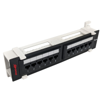 Simply45® 12-Port Wall Mount Cat5e UTP Patch Panel