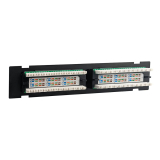 Simply45® 12-Port Wall Mount Cat5e UTP Patch Panel