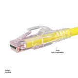 Simply45® Cat6/6a UTP Integrated Strain Reliefs for Simply45® Pass-Through, PROSeries & Standard RJ45 – 100 pc/Resealable Bag