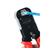 Simply45® RJ45 Crimp Tool for all S45 UTP & STP Pass-Through & Standard Connectors – 1 ea./Blister Card