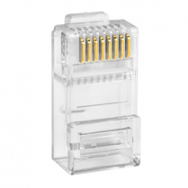 SynConnect Modular Plug for Round Cable [8 Pin] - 100pc Jar