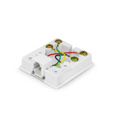 SynConnect Modular Surface Jack w/Connector Block Assembly [4 Pin] – c(UL) – Ivory