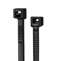 SynConnect Cable Tie 5" Flexible Nylon - Black - 100 pcs