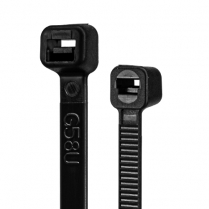 SynConnect Cable Tie Wraps Flexible Nylon 8" Black c(UL) – 1000pcs
