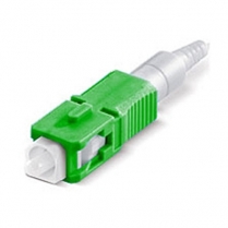 Senko SC Connector SM APC 250/900um - 12pc pkg (Green)