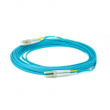 SyncFiber câble à fibre optique duplex LC/LC OM3 de 7 mètres bleu aqua