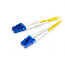 SyncFiber câble à fibre optique duplex LC/LC SM de 10 mètres jaune