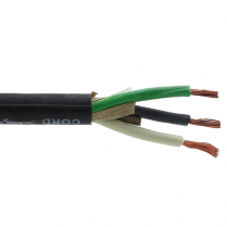 Provo câble cabtire SJOOW STR BC 14-4c CSA UL RoHS – avec gaine noire en caoutchouc