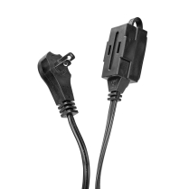 SyncPower 16-2c SPT2 Indoor Extension Cord c(UL) 10ft Black