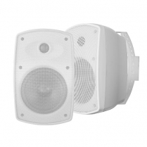 SyncSound 6 1/2 Indoor/Outdoor Speaker – 8 ohm 100Watt – Pair – White