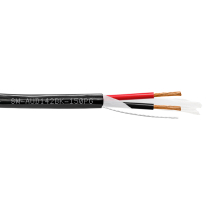 SynCable câble mural de grade professionnel pour haut-parleurs 14-2c 105 STR BC OFC c(UL) FT4 RoHS – boîte de 150m – avec gaine noire
