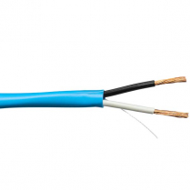 SynCable câble audio mural STR BC 14-2c OFC c(UL) FT4 RoHS – boîte de 300m – avec gaine bleue