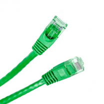 SynCable RJ45 CAT5E 350MHz FT-4 Molded Patch Cable – 10ft – Green