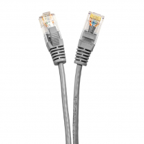 SynCable RJ 45 CAT-6 10Gb/s Molded Super Slim Patch Cable – 10ft – Grey