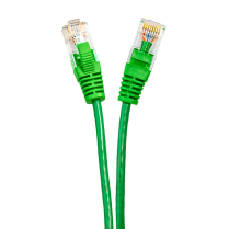 SynCable câble de raccordement super mince moulé RJ45 Cat-6a 10gb/s – 0.5 pieds – vert