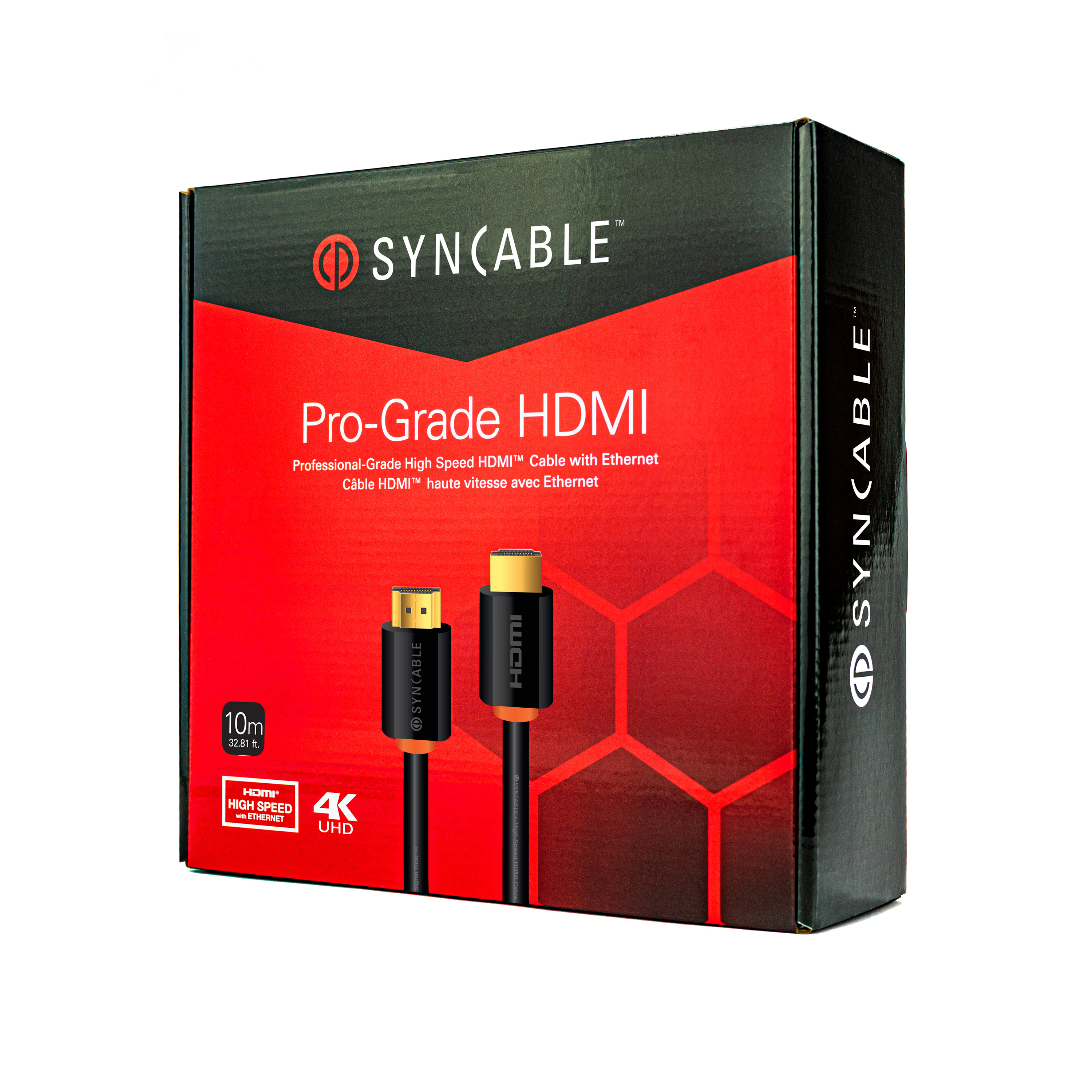 Cable HDMI 4K ultra HD V2.0 blindé 10M - PC portable, Smartphone, Gaming,  Impression