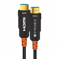 SynCable câble optique actif HDMI 2.0 – 4K, 60 Hz, 18 Gbit/s c(UL) – FT6 – 15m