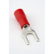 Provo Solderless Term. Block Spades 22-18 AWG Stud Size 8 - Red