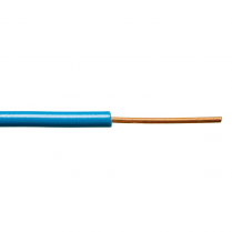 Provo câble TEW SOL BC 18 AWG style 1015 CSA RoHS – avec gaine bleue