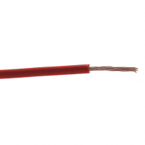 Provo câble TEW STR BC 18 AWG style 1015 16 brins CSA RoHS – avec gaine rouge