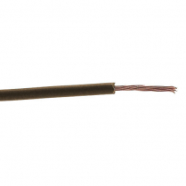 Provo câble TEW STR BC 18 AWG style 1015 16 brins CSA RoHS – avec gaine brune