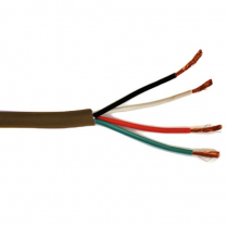Provo XFLEX In-Wall Speaker Cable 14-2c STR BC OFC CSA CMG FT4 UL RoHS – High Strand Count – Brown JKT
