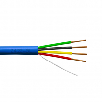 Provo câble SOL BC type Z 22-4c CSA FT4 UL RoHS – avec gaine bleue