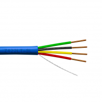 Provo câble SOL BC type Z 22-4c à basse température CSA FT4 UL RoHS – avec gaine bleue
