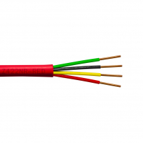 Provo câble SOL BC type Z 22-4c sans cordon d'ouverture CSA FT4 UL RoHS – avec gaine rouge