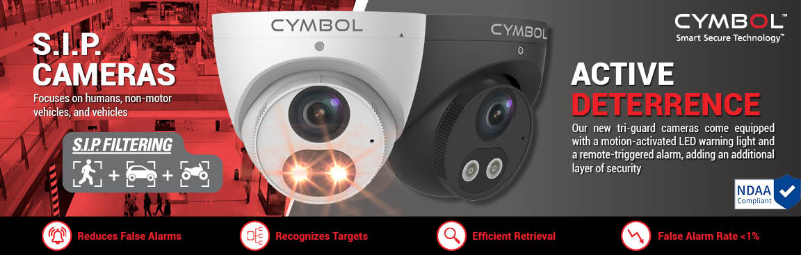 Cymbol Tri-Guard IP Cameras