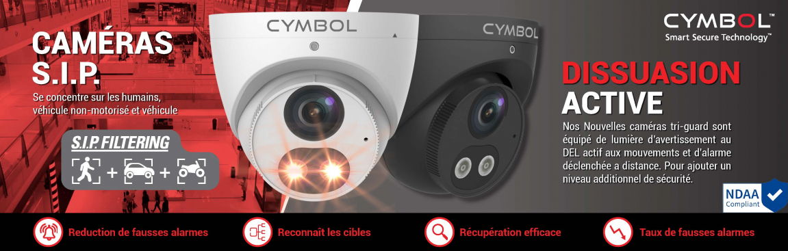 Cymbol Tri-Guard IP Cameras