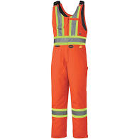PIONEER 5534A QUILTED FR OVERALL,ORANGE