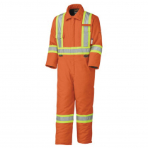 5532A QUILTED FR SFTY COVERALL,ORNG,LG