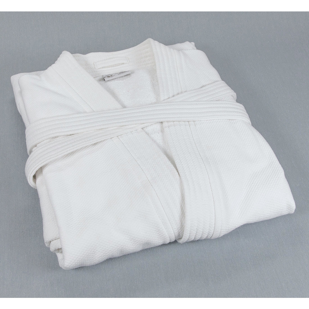 Robe Waffle Weave W/Terry Line A1 American