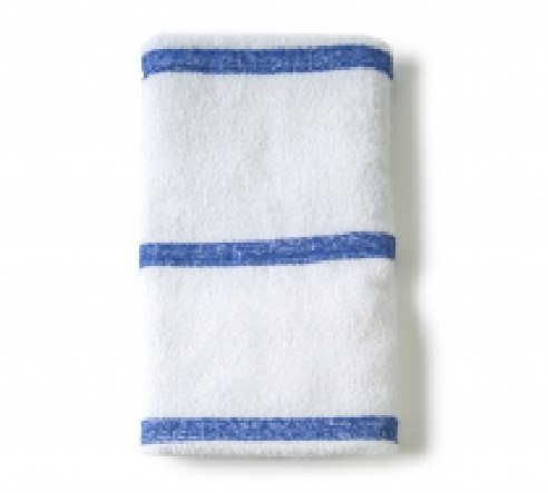 Three Blue Stripe Pool Towel