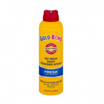 Gold Bond No Mess Powder Spray Fresh Scent 7 Oz