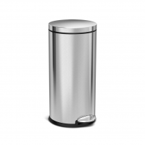Round Stainless Step Can 30L