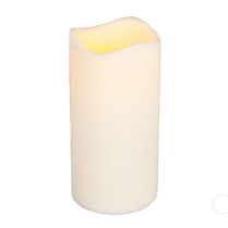 Flameless LED Pillar Candle 3"D x 6"H Case/6