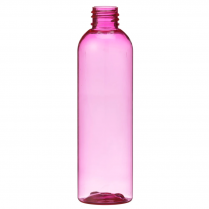 Bottle Pink 4 Oz Bottle With Silver Cap