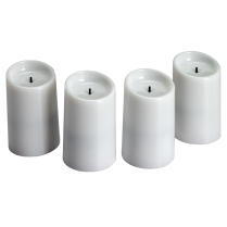 All-In-One Rechargeable Flameless Candles - 4ct