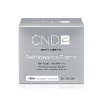 CND Brisa Performance Forms Clear 300 Ct