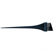 Tint Brush Slanted Black  1 1/2"W