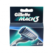 Gillette Mach 3 Blade Refills 4Ct