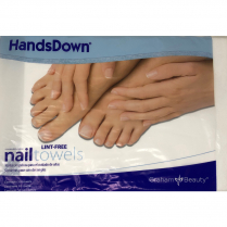 Handsdown Professional Nail White  Non-Woven 12"X16"